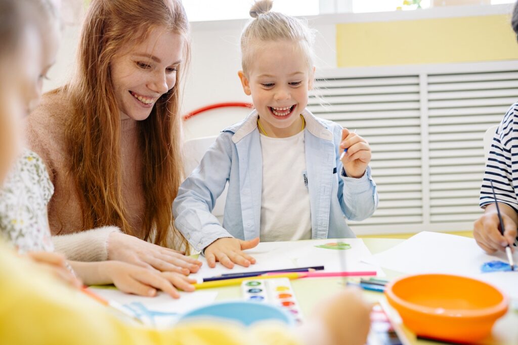 nursery teacher UK